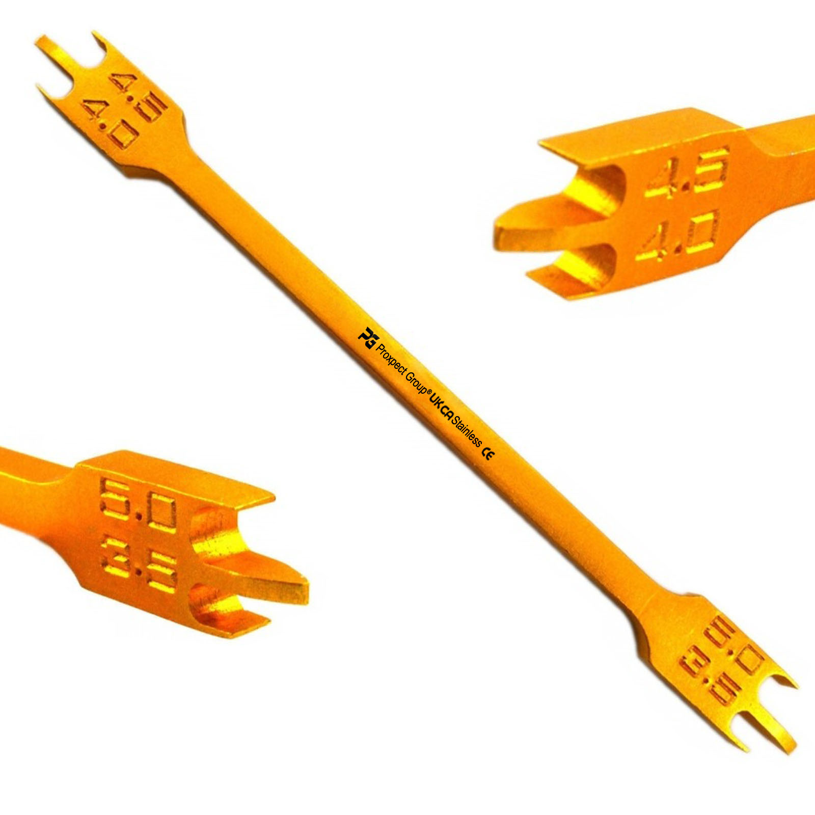 Bild von Zahnhalter-Höhenmesser Gelb