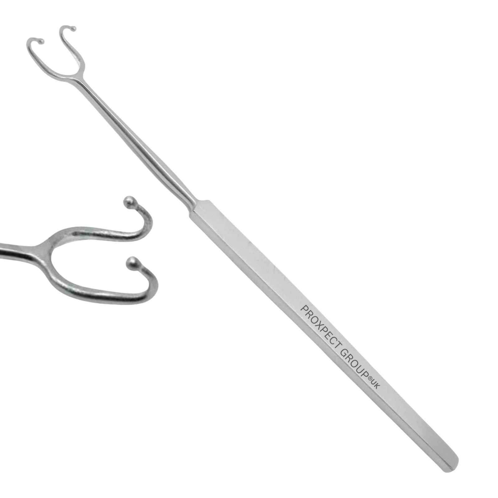 Fomon Doppelzahn Hauthaken – Chirurgisches Retraktor-Instrument