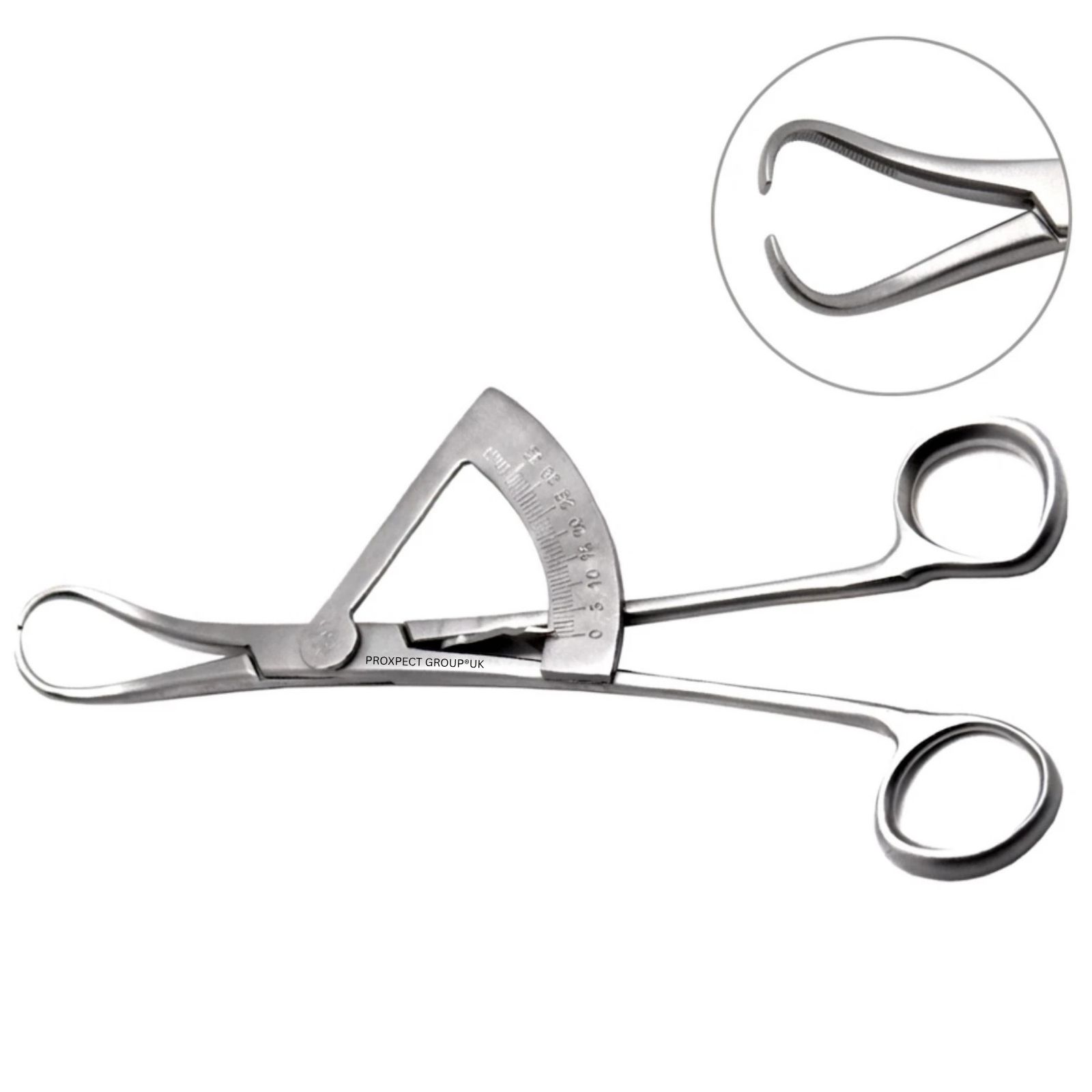 Knochenmessschieber Ridge Tool Präzisionsinstrument Edelstahl Dental Messgerät