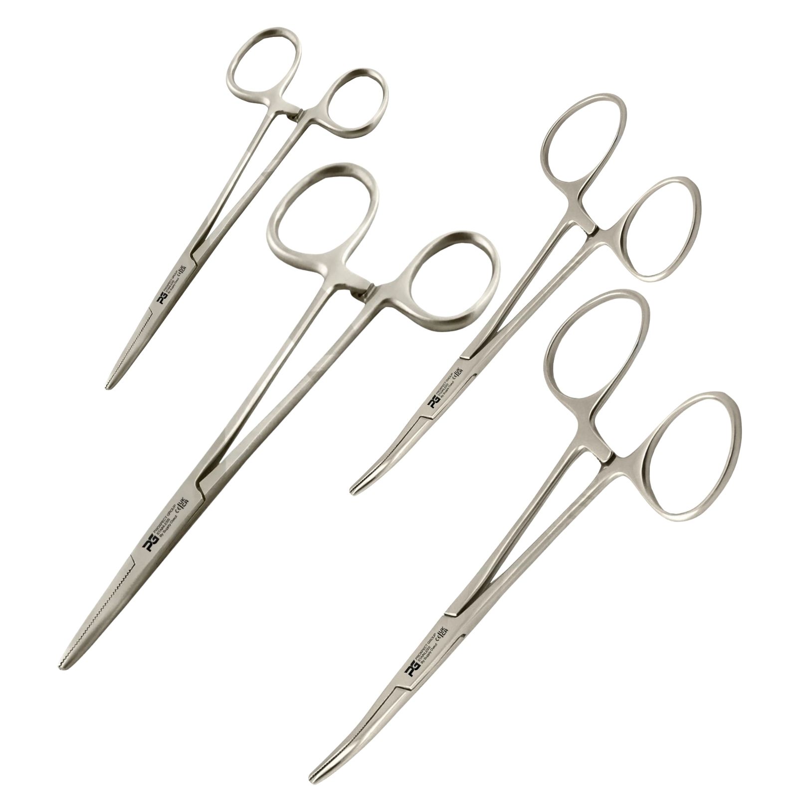 Mosquito Pinzette und Nadelhalter Set Chirurgisches Dental Instrument Edelstahl
