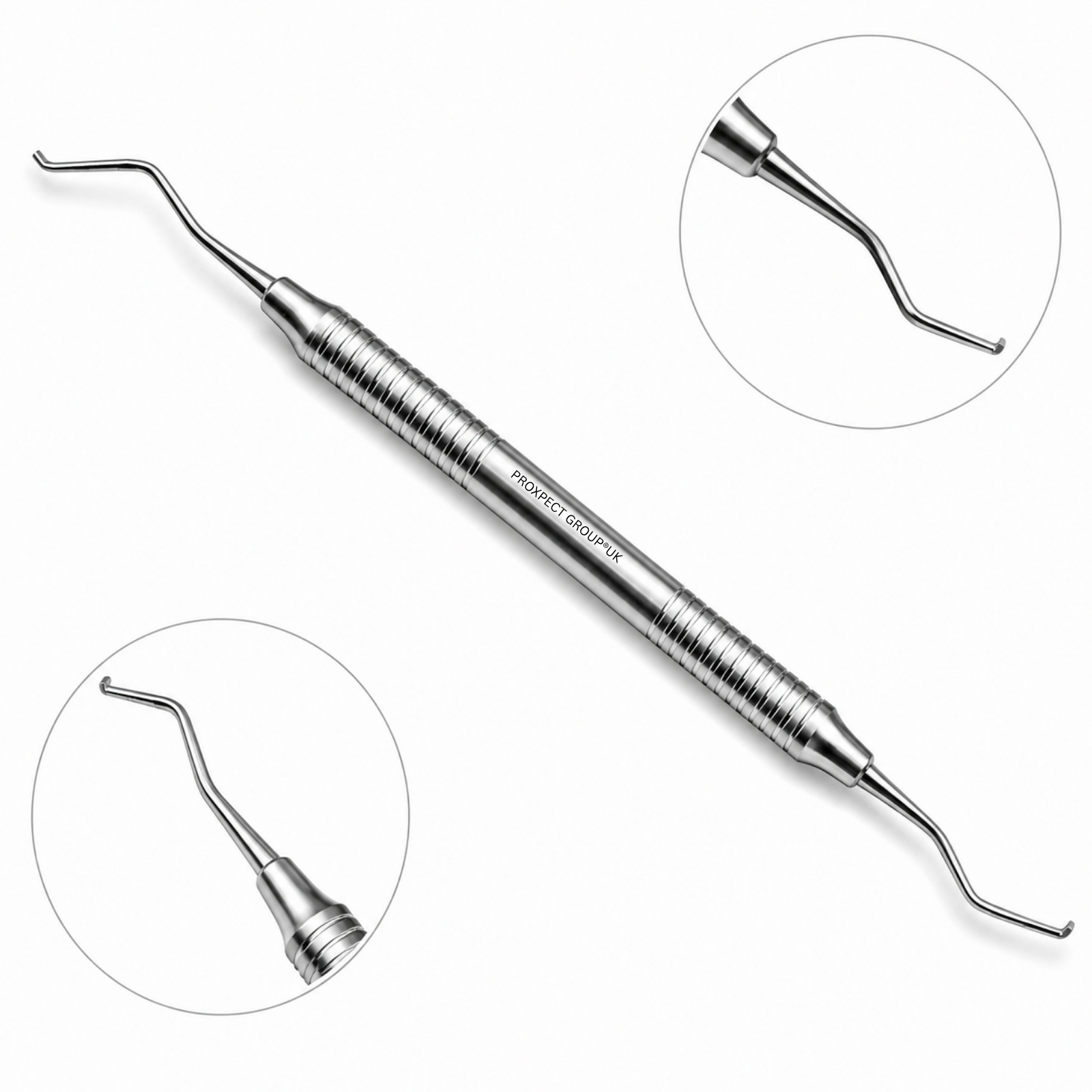 Towner Hoe Hollow Scaler Parodontales Dentalinstrument aus Edelstahl